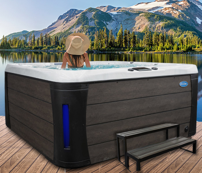 Calspas hot tub being used in a family setting - hot tubs spas for sale Salto