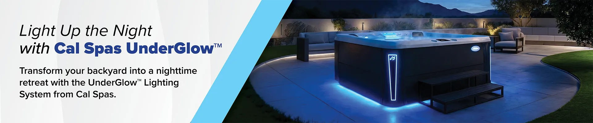 Calspas hot tub being used in a family setting - Salto